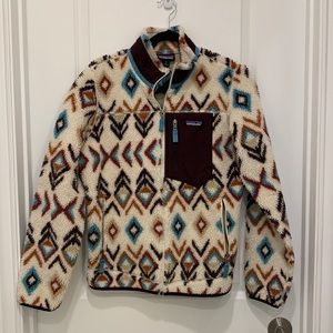 Patagonia Soft Retro Fleece Zipper Jacket - size M women’s